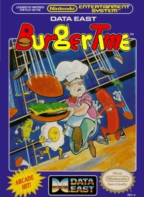 BurgerTime | Nintendinho/NES | Jogue jogos retrô online gratuitamente, Jogue jogos de emulador online gratuitamente
