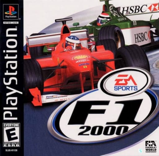 F1 2000 | PlayStation | Mainkan game retro online gratis, Mainkan game emulator online gratis