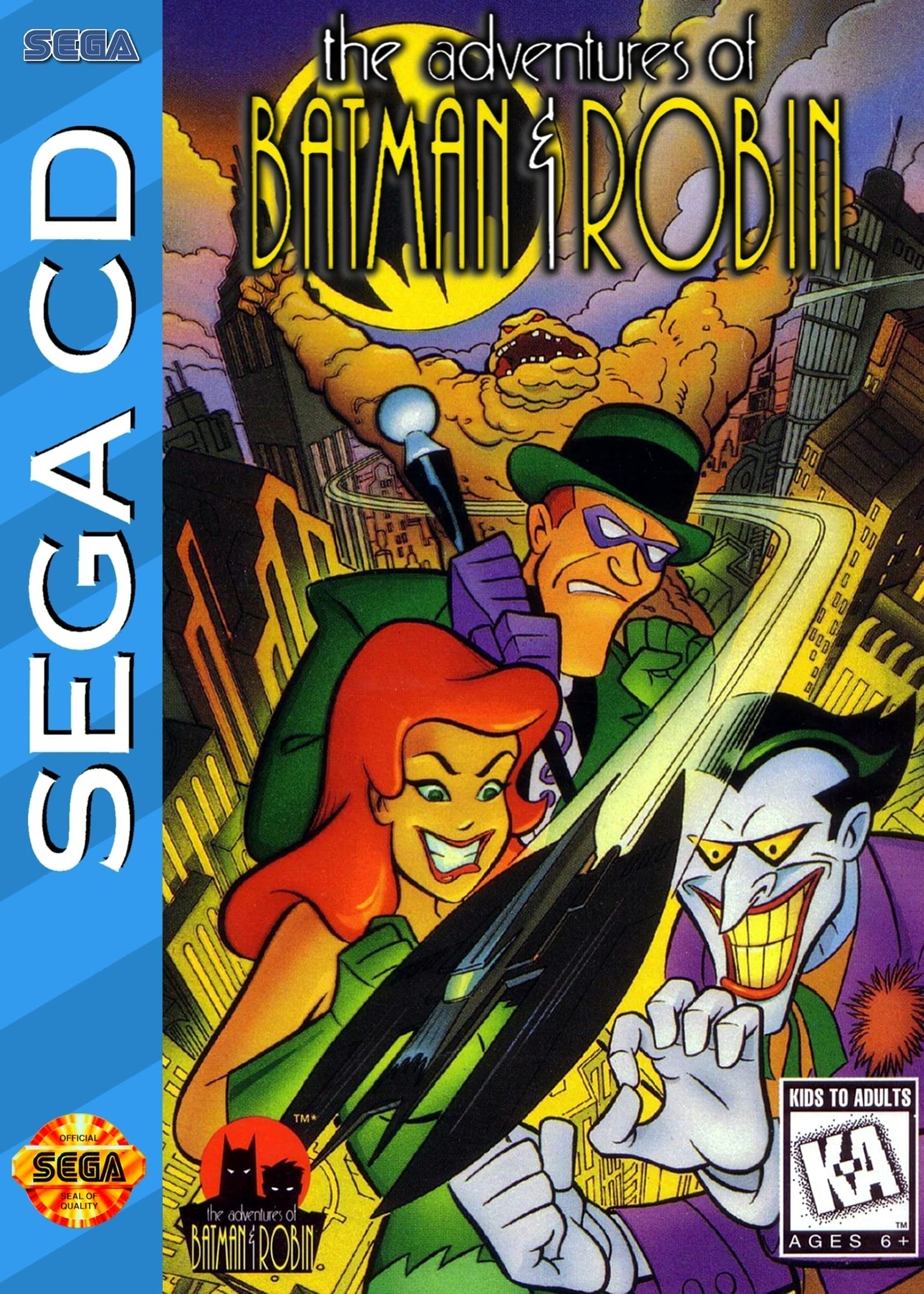 The Adventures of Batman & Robin | Sega CD | Играйте в ретро игры онлайн бесплатно, Играйте в игры на эмуляторе онлайн бесплатно